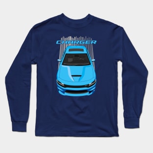 Charger - B5 Blue Long Sleeve T-Shirt